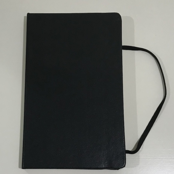 NWOT Piccadilly Essential Lined Black Notebook - Picture 7 of 15
